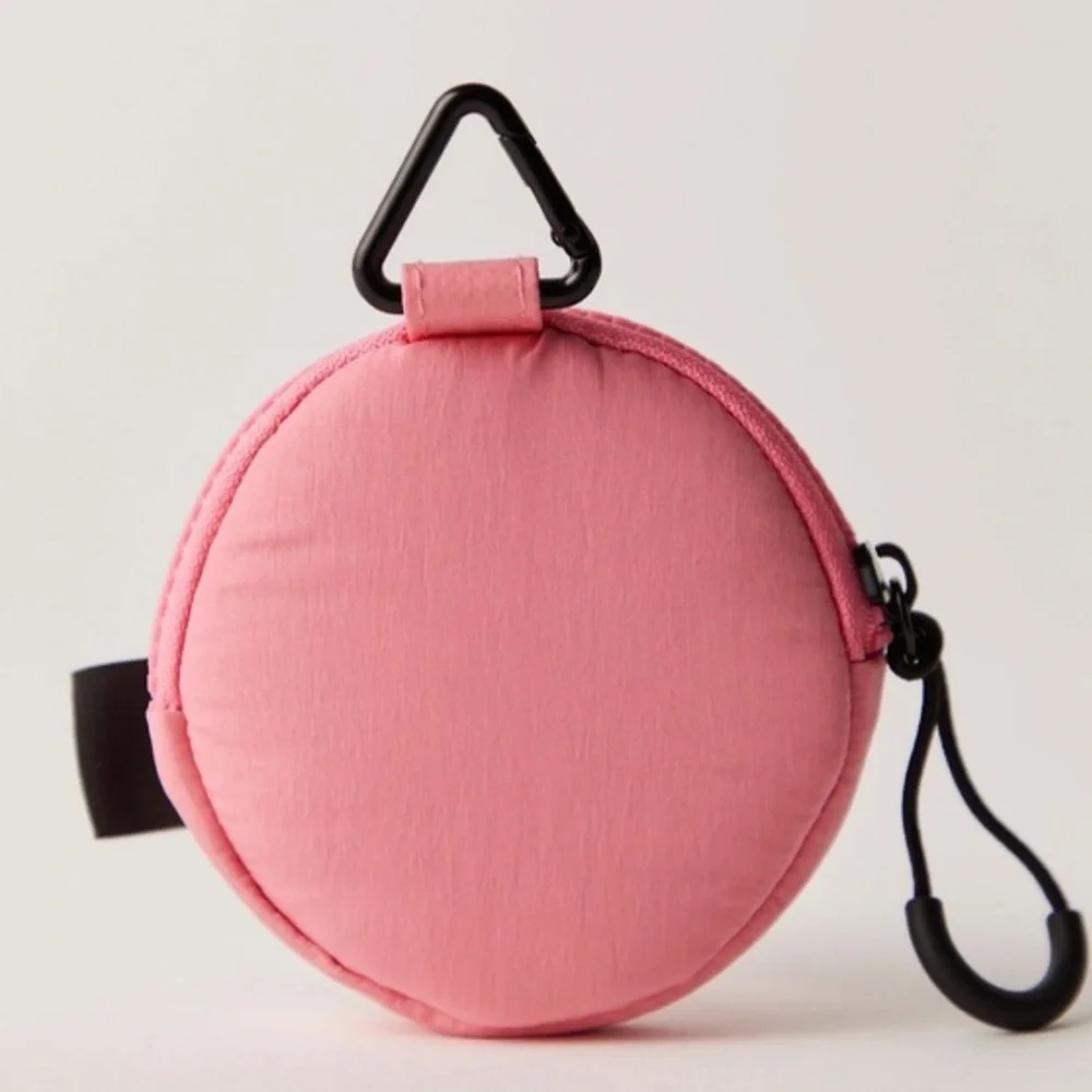 FP Movement Only Essentials Pouch Pink Hibiscus NWT Free People Pouch - Picture 2 of 4